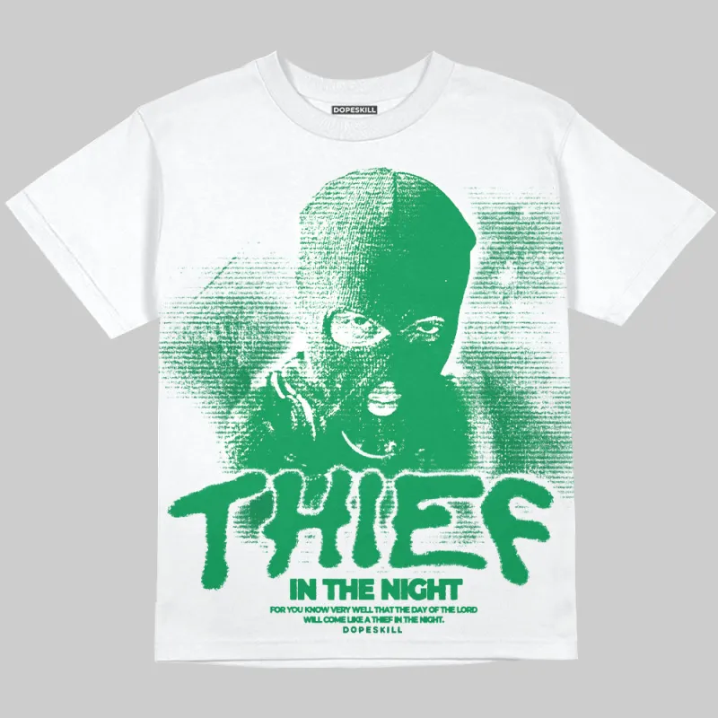 Green Collection DopeSkill Oversize Print T-Shirt Thief In The Night Graphic sold by DopeSkill