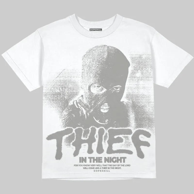 Cool Grey 9s DopeSkill Oversize Print T-Shirt Thief In The Night Graphic sold by DopeSkill