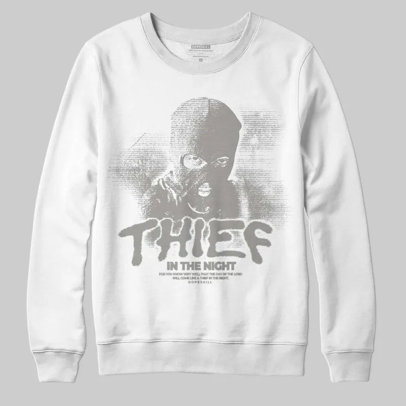 Cool Grey 9s DopeSkill Sweatshirt Thief In The Night Graphic sold by DopeSkill