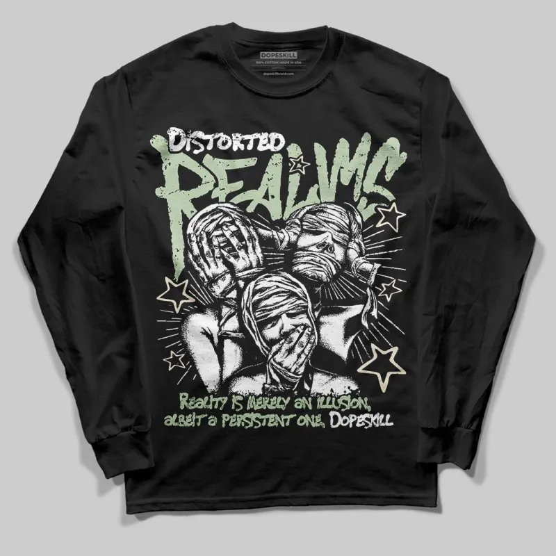 Seafoam 4s 2025 DopeSkill Long Sleeve T-Shirt Distorted Realms Graphic sold by DopeSkill
