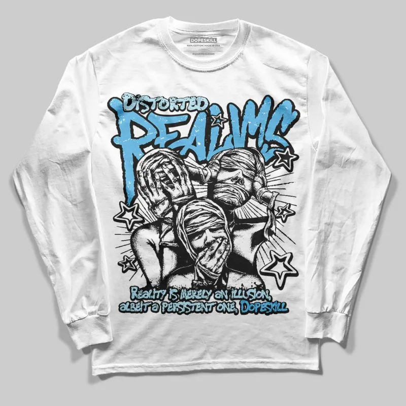 Legend Blue 11s DopeSkill Long Sleeve T-Shirt Distorted Realms Graphic sold by DopeSkill