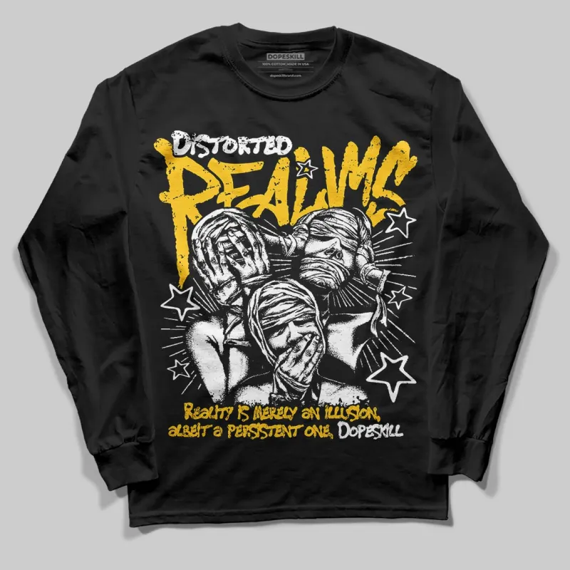 Yellow Collection DopeSkill Long Sleeve T-Shirt Distorted Realms Graphic sold by DopeSkill