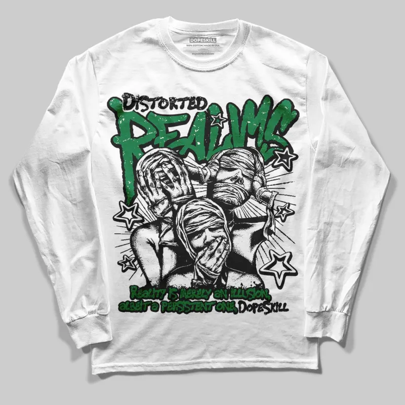 Green Collection DopeSkill Long Sleeve T-Shirt Distorted Realms Graphic sold by DopeSkill