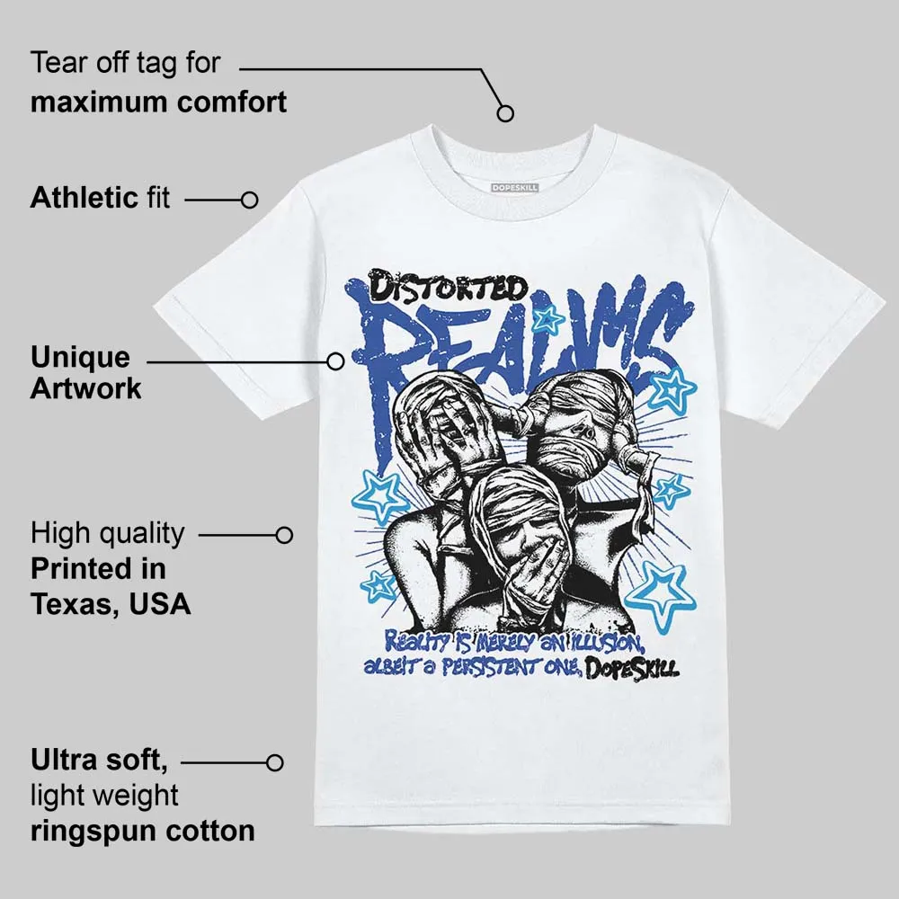 Royal Blue Collection DopeSkill T-Shirt Distorted Realms Graphic sold by DopeSkill product image thumbnail 3