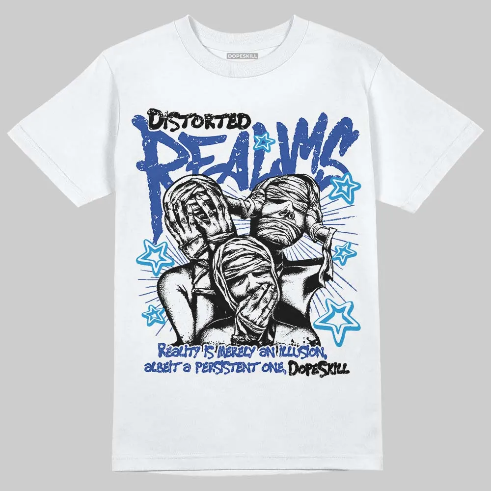 Royal Blue Collection DopeSkill T-Shirt Distorted Realms Graphic sold by DopeSkill