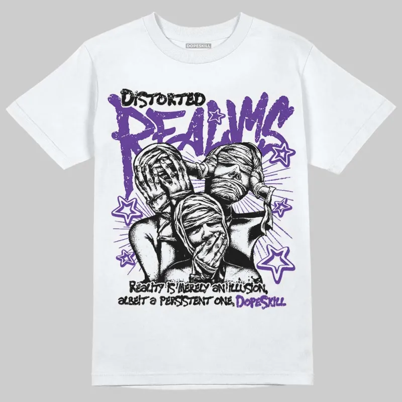 PURPLE Collection DopeSkill T-Shirt Distorted Realms Graphic sold by DopeSkill