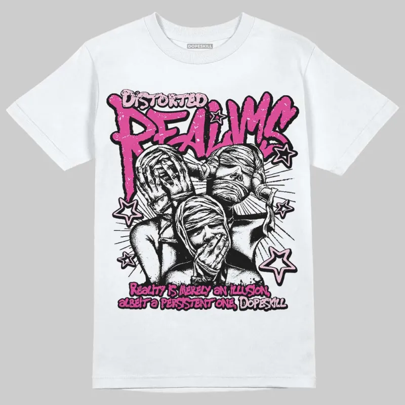 Pink Collection DopeSkill T-Shirt Distorted Realms Graphic sold by DopeSkill