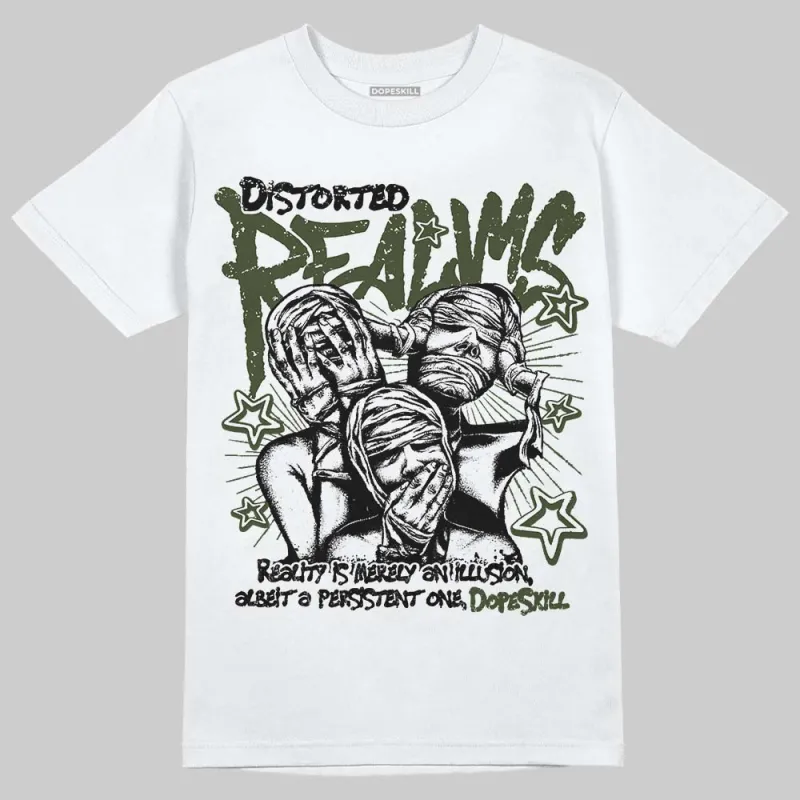Olive Collection DopeSkill T-Shirt Distorted Realms Graphic sold by DopeSkill