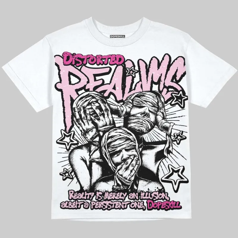 Triple Pink Dunk DopeSkill Oversize Print T-Shirt Distorted Realms Graphic sold by DopeSkill