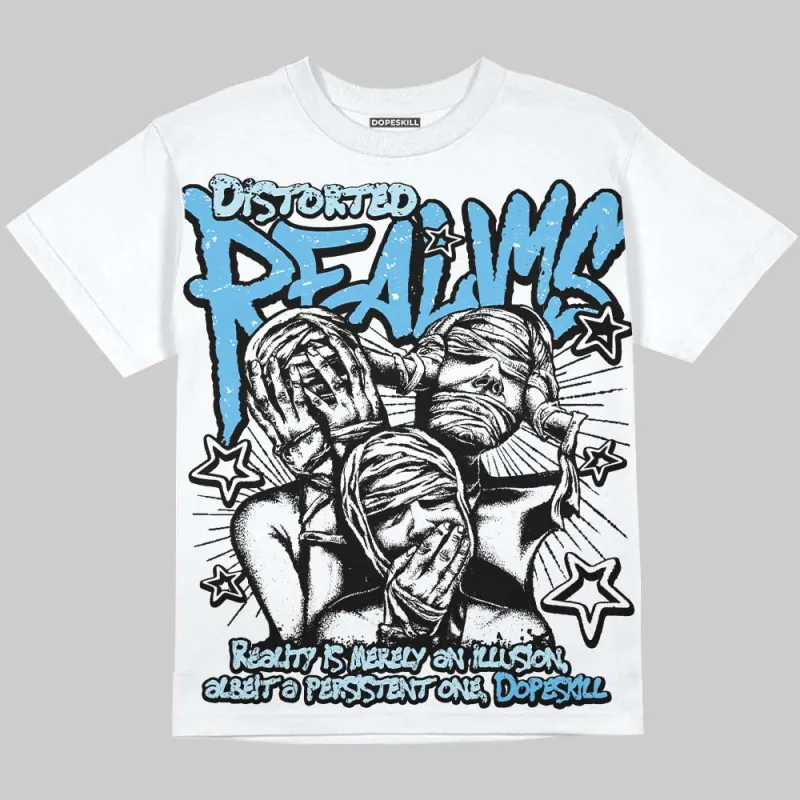 Legend Blue 11s DopeSkill Oversize Print T-Shirt Distorted Realms Graphic sold by DopeSkill