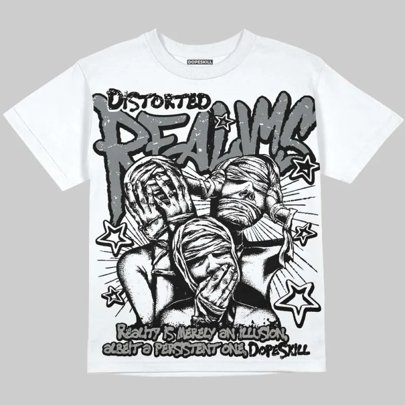 Cool Grey 9s DopeSkill Oversize Print T-Shirt Distorted Realms Graphic sold by DopeSkill
