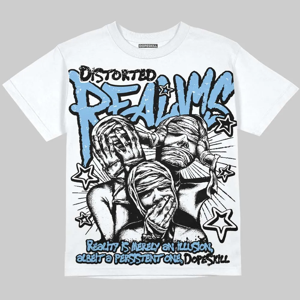 University Blue Collection DopeSkill Oversize Print T-Shirt Distorted Realms Graphic sold by DopeSkill