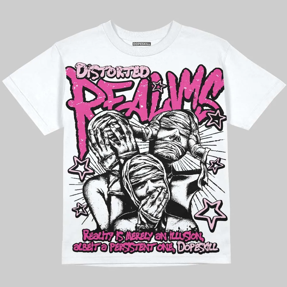 Pink Collection DopeSkill Oversize Print T-Shirt Distorted Realms Graphic sold by DopeSkill