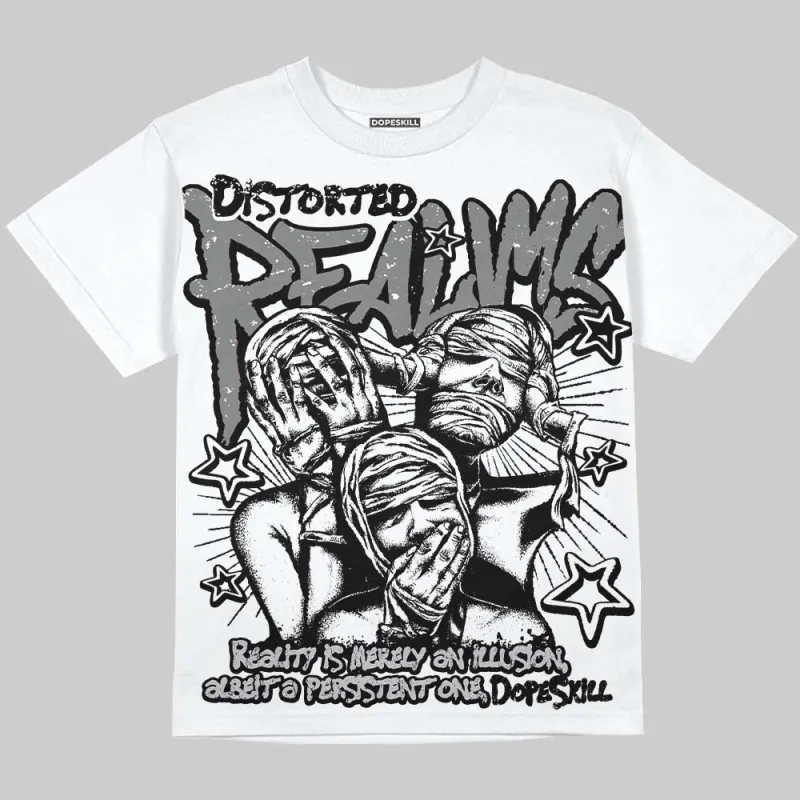 Grey Collection DopeSkill Oversize Print T-Shirt Distorted Realms Graphic sold by DopeSkill