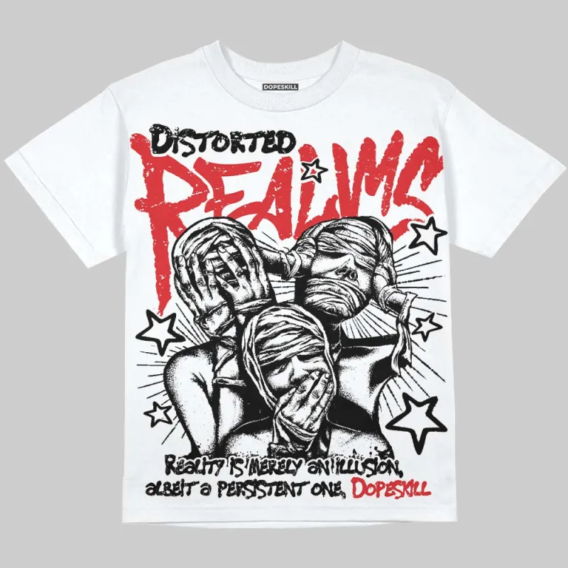 Black and White Collection DopeSkill Oversize Print T-Shirt Distorted Realms Graphic sold by DopeSkill