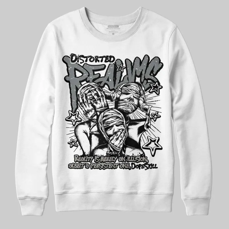 Cool Grey 9s DopeSkill Sweatshirt Distorted Realms Graphic sold by DopeSkill