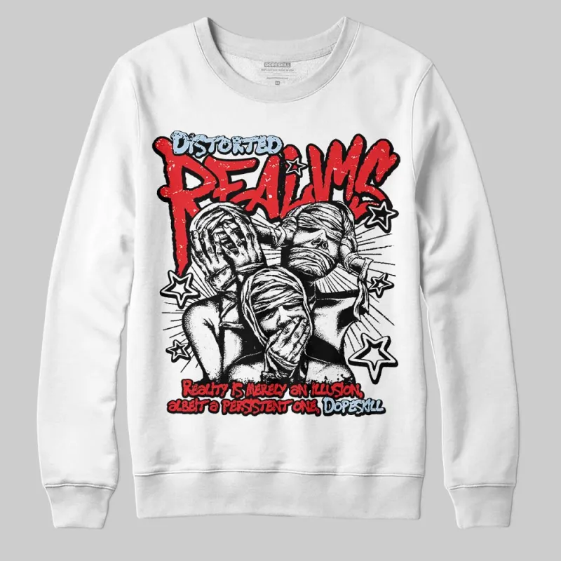 Cherry 11s DopeSkill Sweatshirt Distorted Realms Graphic sold by DopeSkill