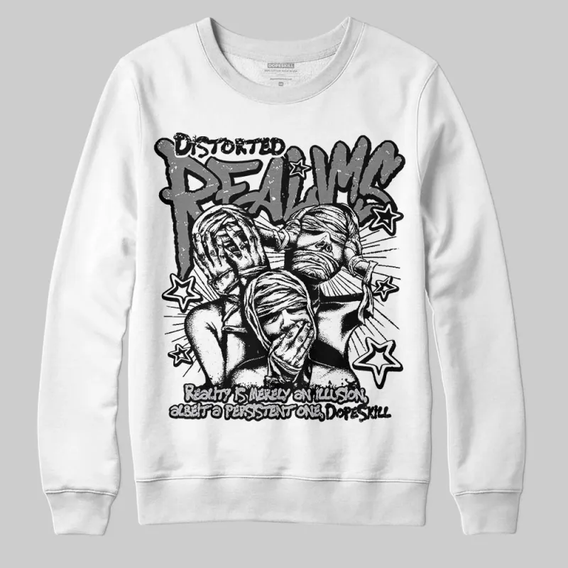 Grey Collection DopeSkill Sweatshirt Distorted Realms Graphic sold by DopeSkill
