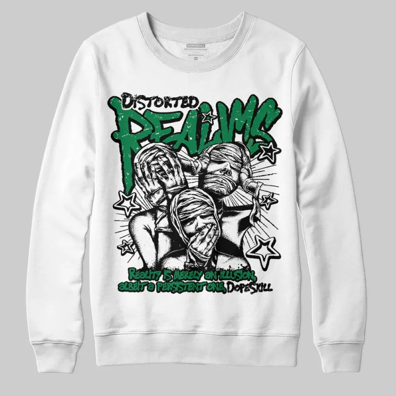 Green Collection DopeSkill Sweatshirt Distorted Realms Graphic sold by DopeSkill