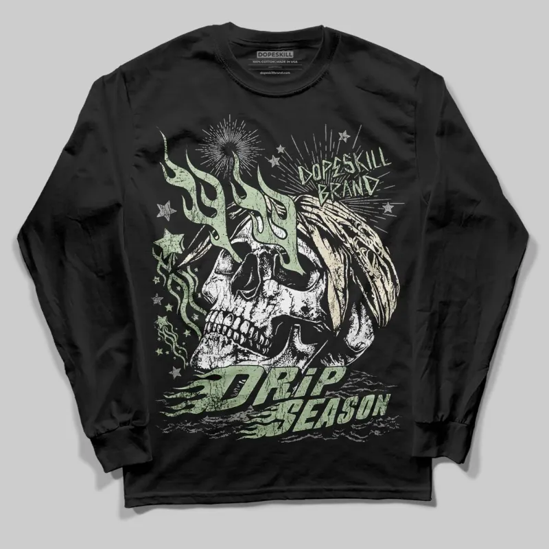 Seafoam 4s 2025 DopeSkill Long Sleeve T-Shirt Drip Season Graphic sold by DopeSkill