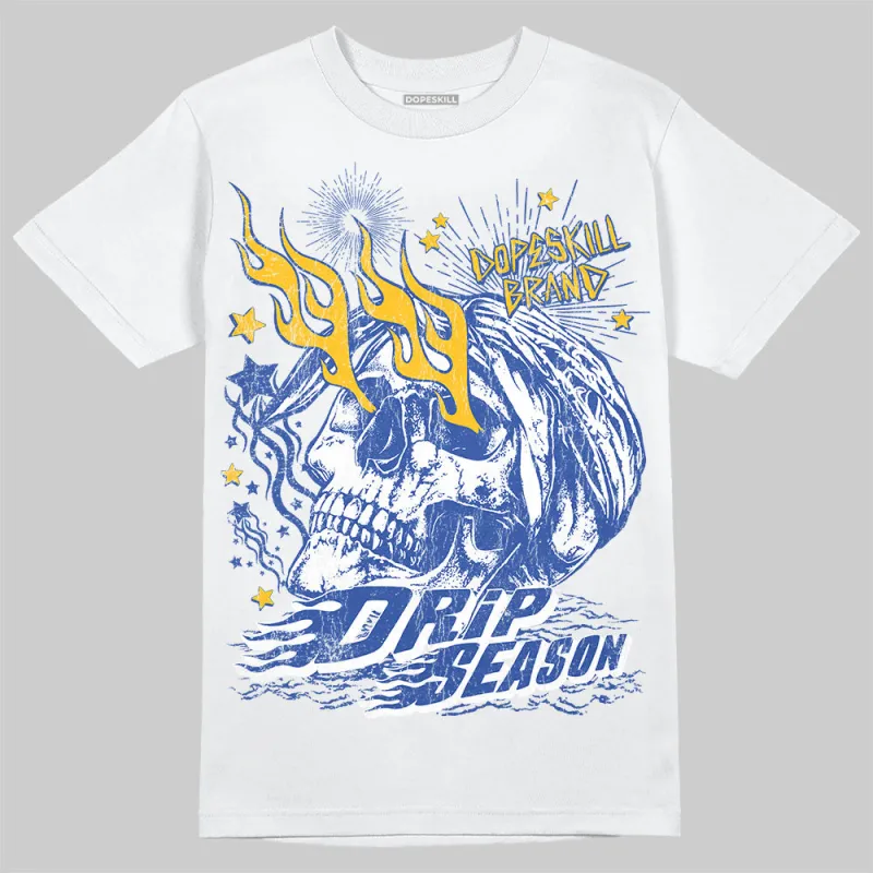 Royal Blue Collection DopeSkill T-Shirt Drip Season Graphic sold by DopeSkill