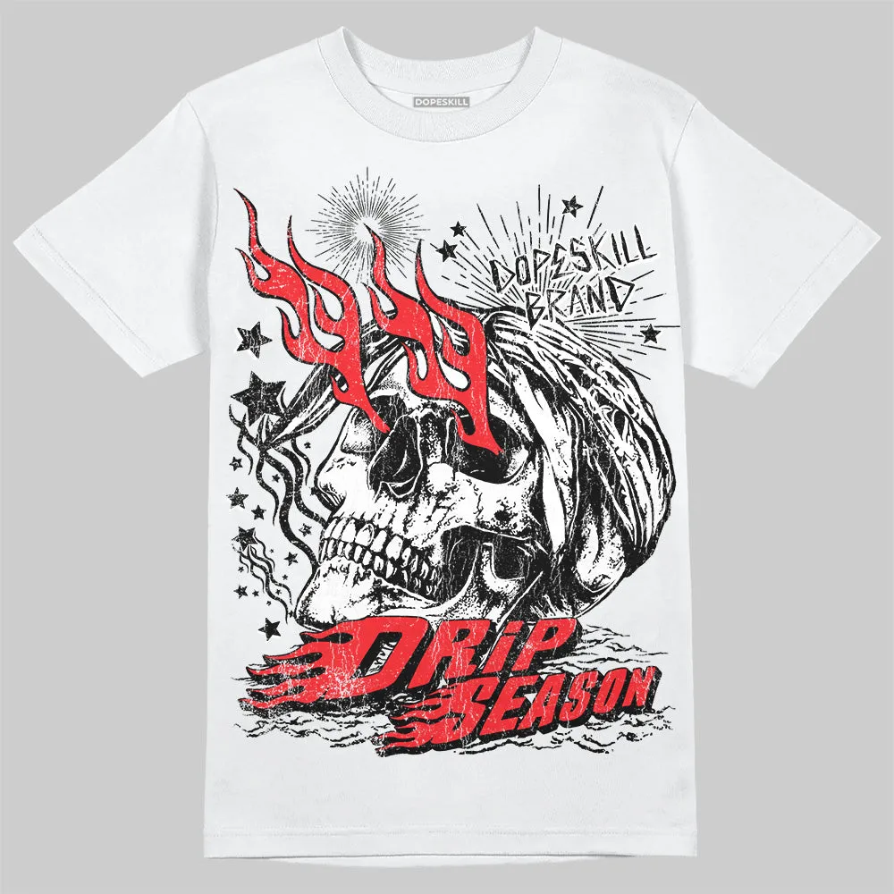 Red Collection DopeSkill T-Shirt Drip Season Graphic sold by DopeSkill product image thumbnail 2