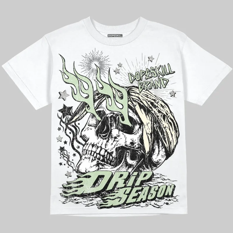 Seafoam 4s 2025 DopeSkill Oversize Print T-Shirt Drip Season Graphic sold by DopeSkill