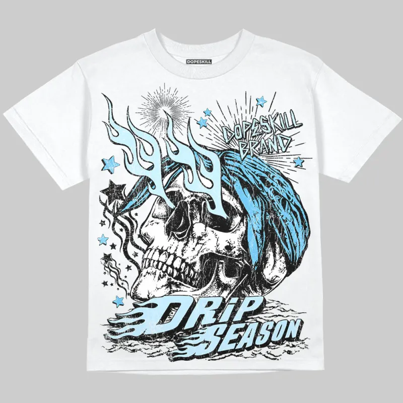 Legend Blue 11s DopeSkill Oversize Print T-Shirt Drip Season Graphic sold by DopeSkill