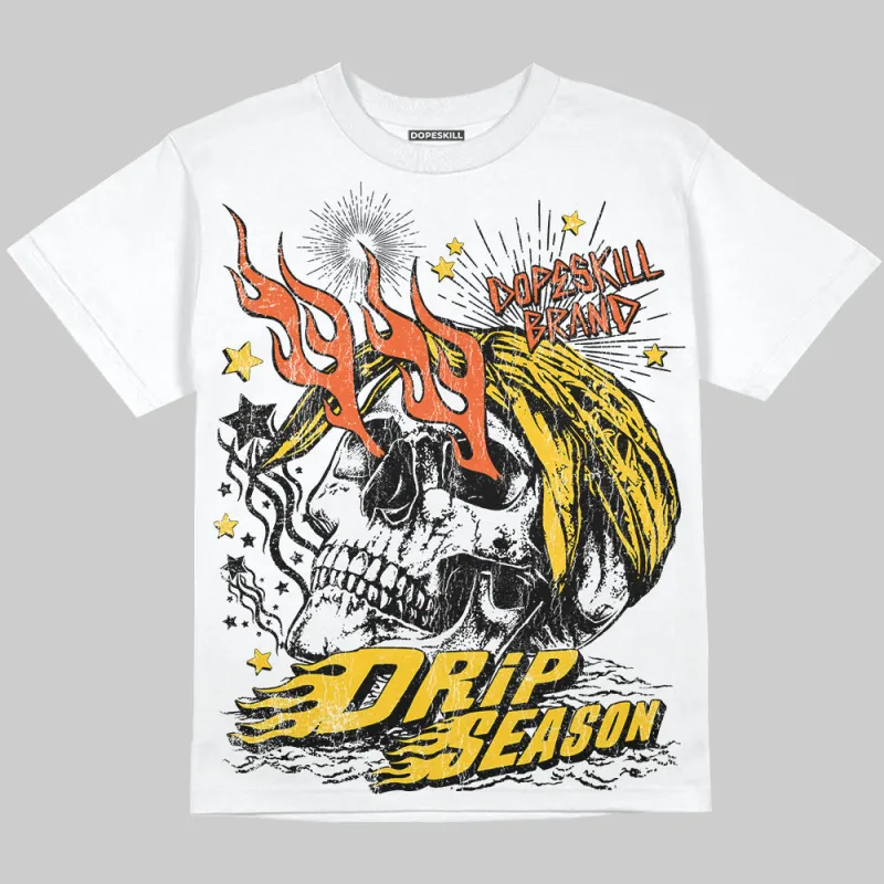 Yellow Collection DopeSkill Oversize Print T-Shirt Drip Season Graphic sold by DopeSkill