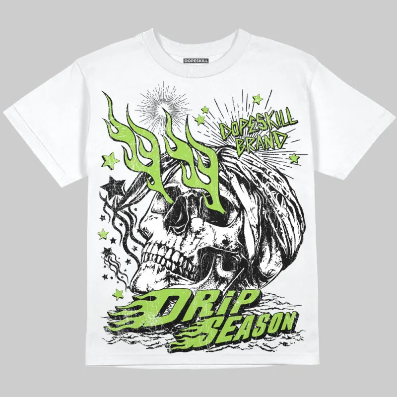 Neon Green Collection DopeSkill Oversize Print T-Shirt Drip Season Graphic sold by DopeSkill