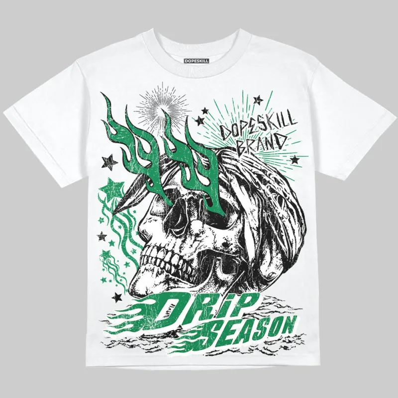 Green Collection DopeSkill Oversize Print T-Shirt Drip Season Graphic sold by DopeSkill