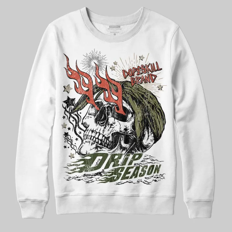 Olive Collection DopeSkill Sweatshirt Drip Season Graphic sold by DopeSkill