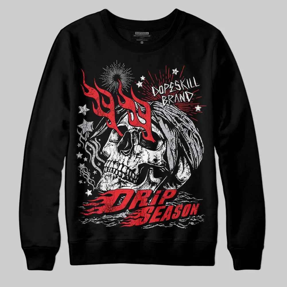Grey Collection DopeSkill Sweatshirt Drip Season Graphic sold by DopeSkill product image thumbnail 2