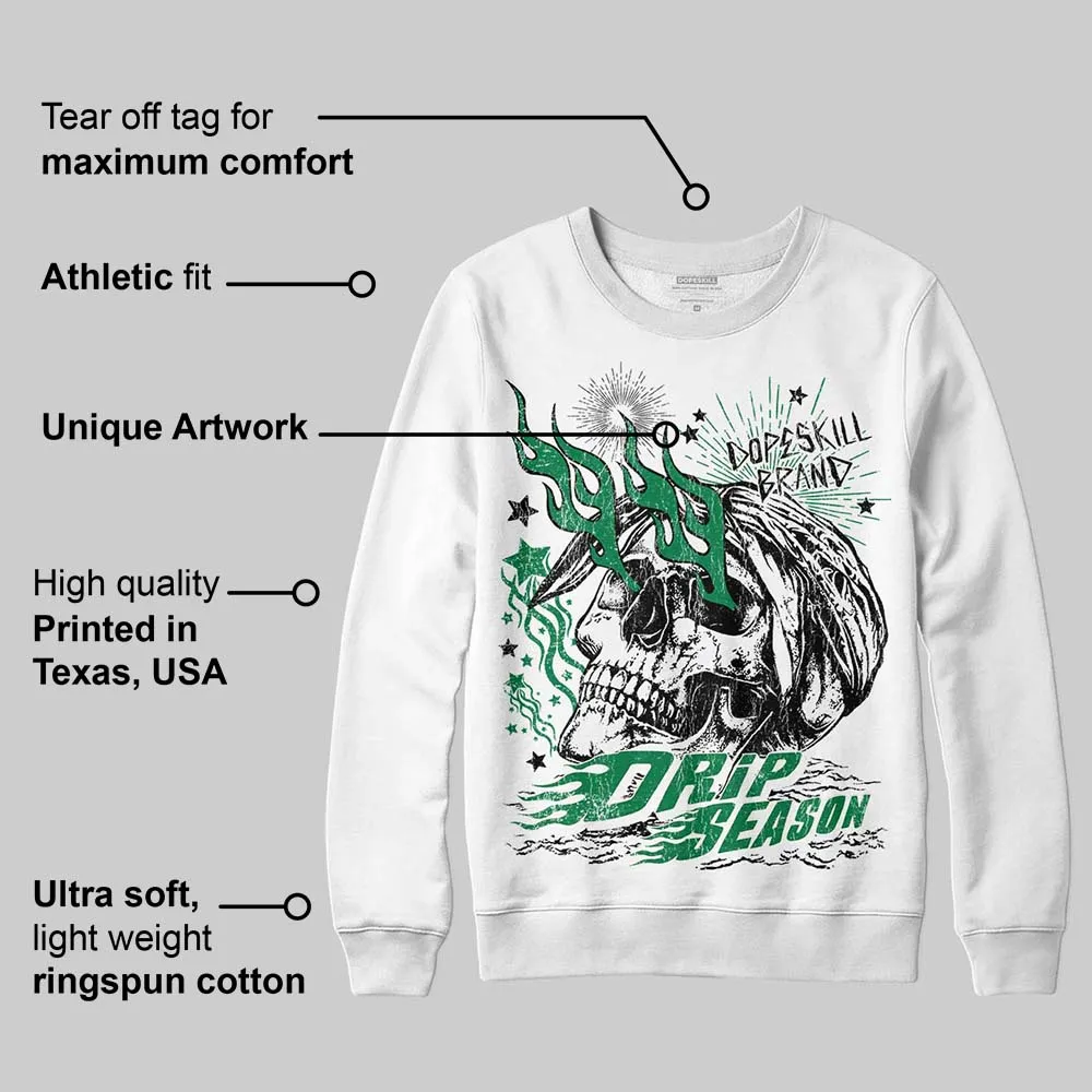 Green Collection DopeSkill Sweatshirt Drip Season Graphic sold by DopeSkill product image thumbnail 3