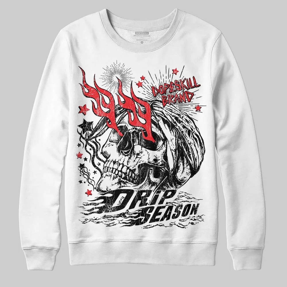 Black and White Collection DopeSkill Sweatshirt Drip Season Graphic sold by DopeSkill product image thumbnail 2