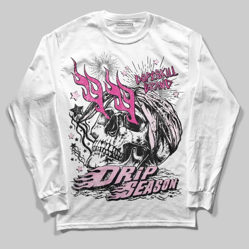 Triple Pink Dunk DopeSkill Long Sleeve T-Shirt Drip Season Graphic sold by DopeSkill