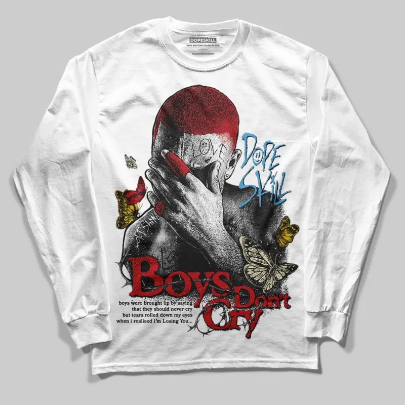 Union LA x Air Retro OG 1s DopeSkill Long Sleeve T-Shirt Boys Don't Cry Graphic sold by DopeSkill