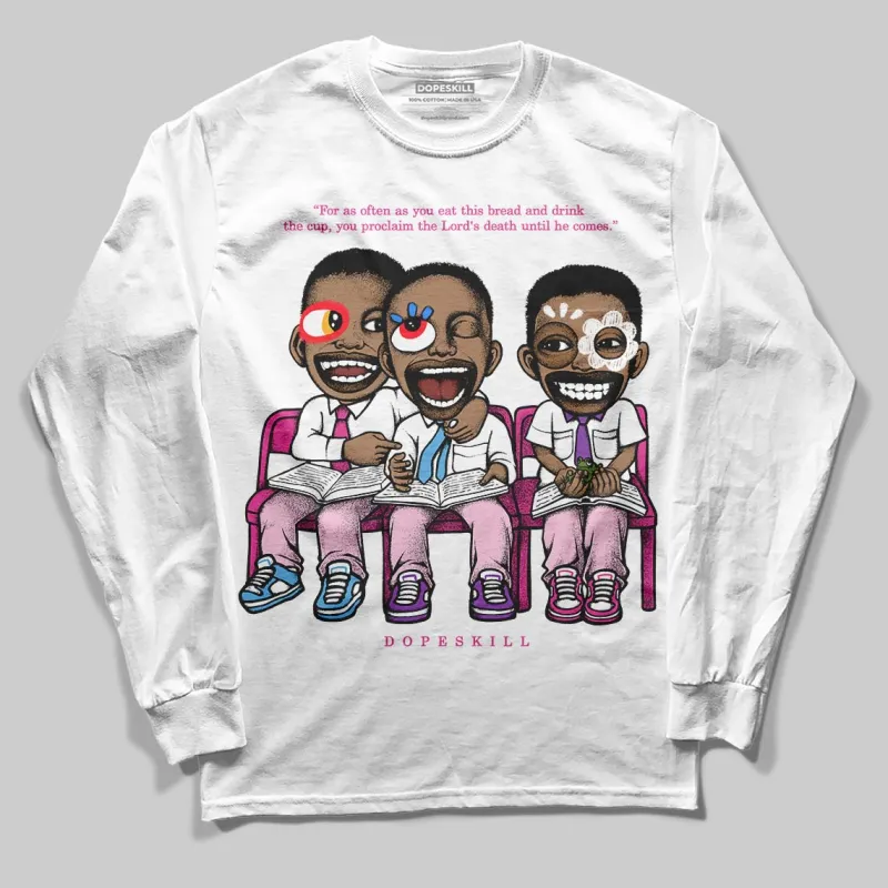 Triple Pink Dunk DopeSkill Long Sleeve T-Shirt First Sunday Graphic sold by DopeSkill