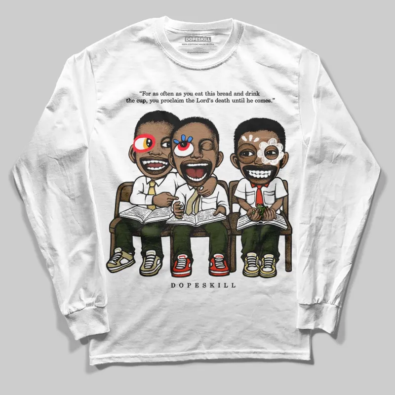 Olive Collection DopeSkill Long Sleeve T-Shirt First Sunday Graphic sold by DopeSkill