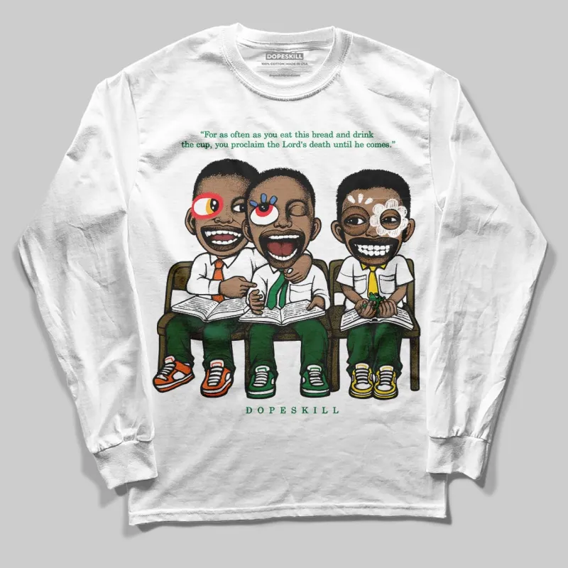 Green Collection DopeSkill Long Sleeve T-Shirt First Sunday Graphic sold by DopeSkill