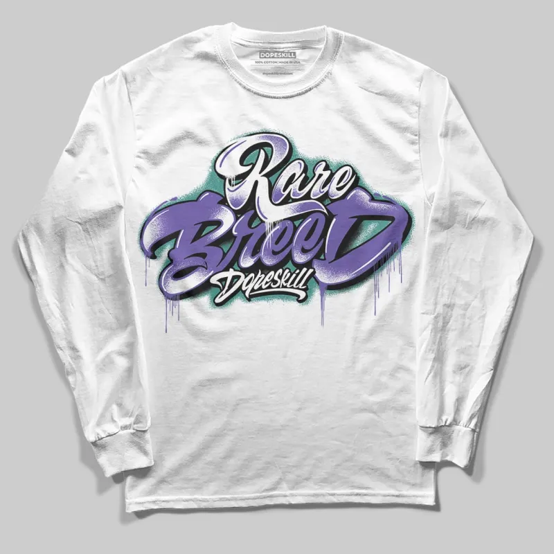 Grape 5s DopeSkill Long Sleeve T-Shirt Rare Breed Type Graphic sold by DopeSkill