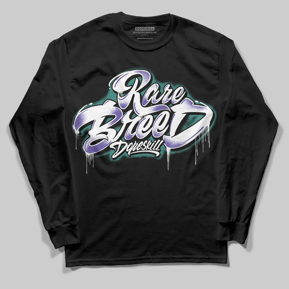 Grape 5s DopeSkill Long Sleeve T-Shirt Rare Breed Type Graphic sold by DopeSkill product image thumbnail 2