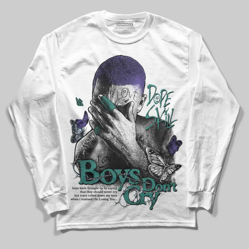 Grape 5s DopeSkill Long Sleeve T-Shirt Boys Don't Cry Graphic sold by DopeSkill