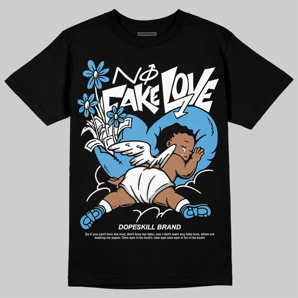 Obsidian 1s 2025 DopeSkill T-Shirt No Fake Love Graphic sold by DopeSkill product image thumbnail 2