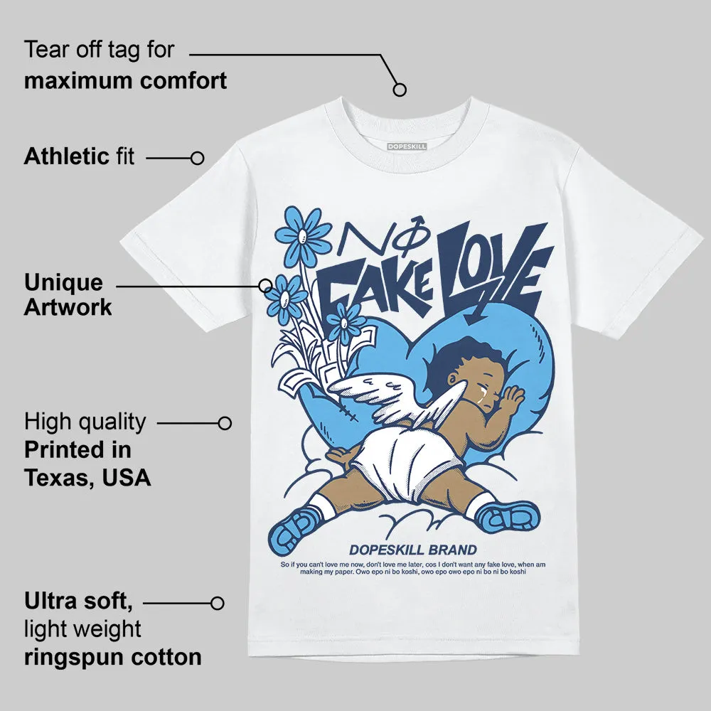 Obsidian 1s 2025 DopeSkill T-Shirt No Fake Love Graphic sold by DopeSkill product image thumbnail 3