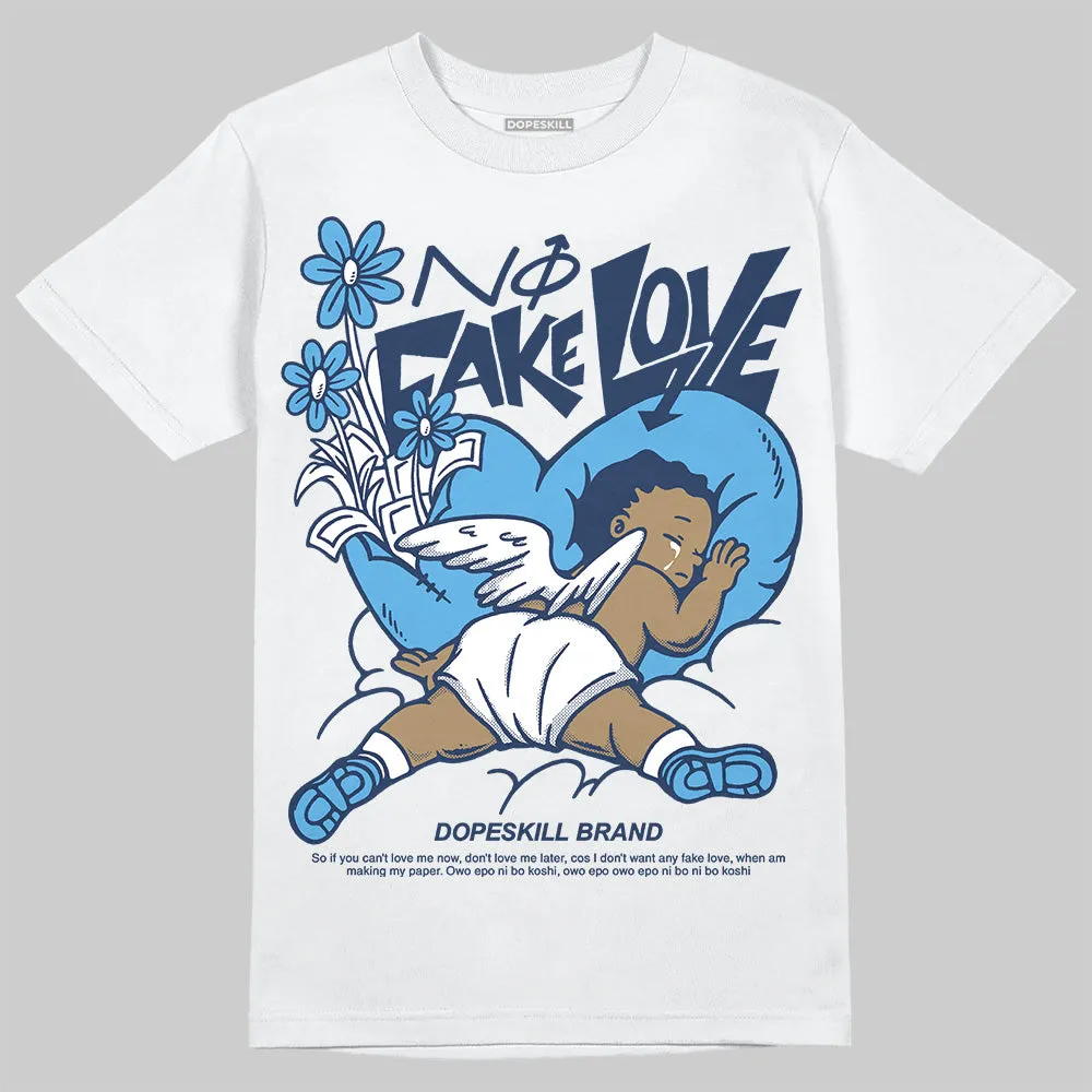 Obsidian 1s 2025 DopeSkill T-Shirt No Fake Love Graphic sold by DopeSkill