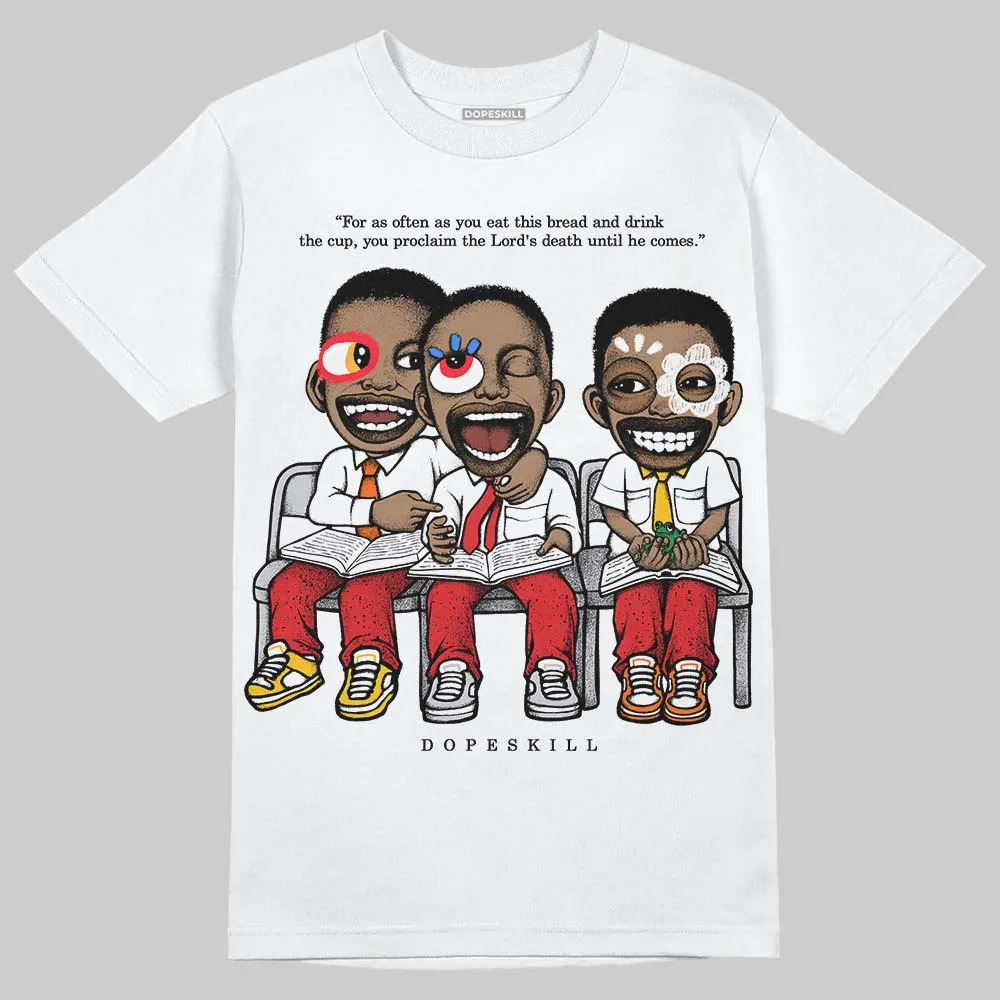 Red Cement 4S DopeSkill T-Shirt First Sunday Graphic sold by DopeSkill