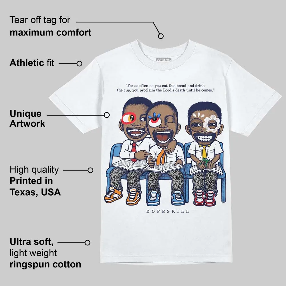 Midnight Navy 3s DopeSkill T-Shirt First Sunday Graphic sold by DopeSkill product image thumbnail 4