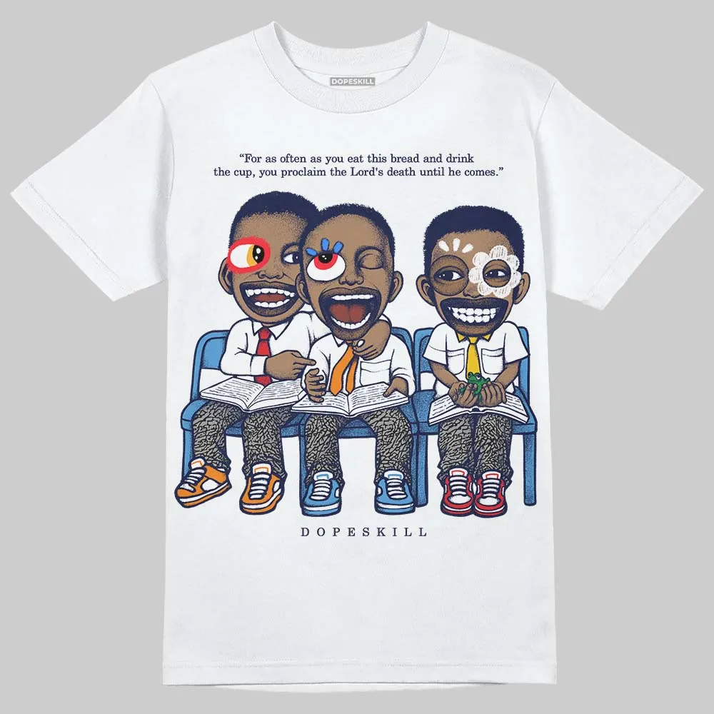 Midnight Navy 3s DopeSkill T-Shirt First Sunday Graphic sold by DopeSkill