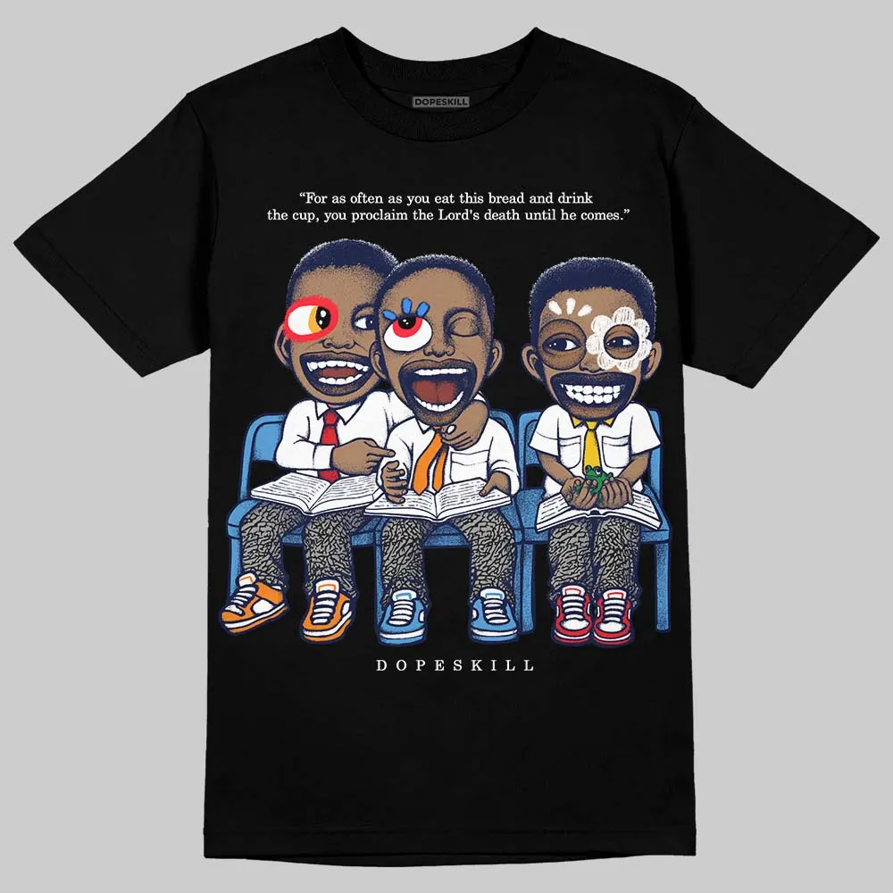 Midnight Navy 3s DopeSkill T-Shirt First Sunday Graphic sold by DopeSkill product image thumbnail 2